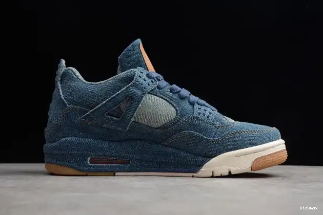 Rep MAX Air Levi's Jordan Denim 4 AO2571-401 x Nike 0406